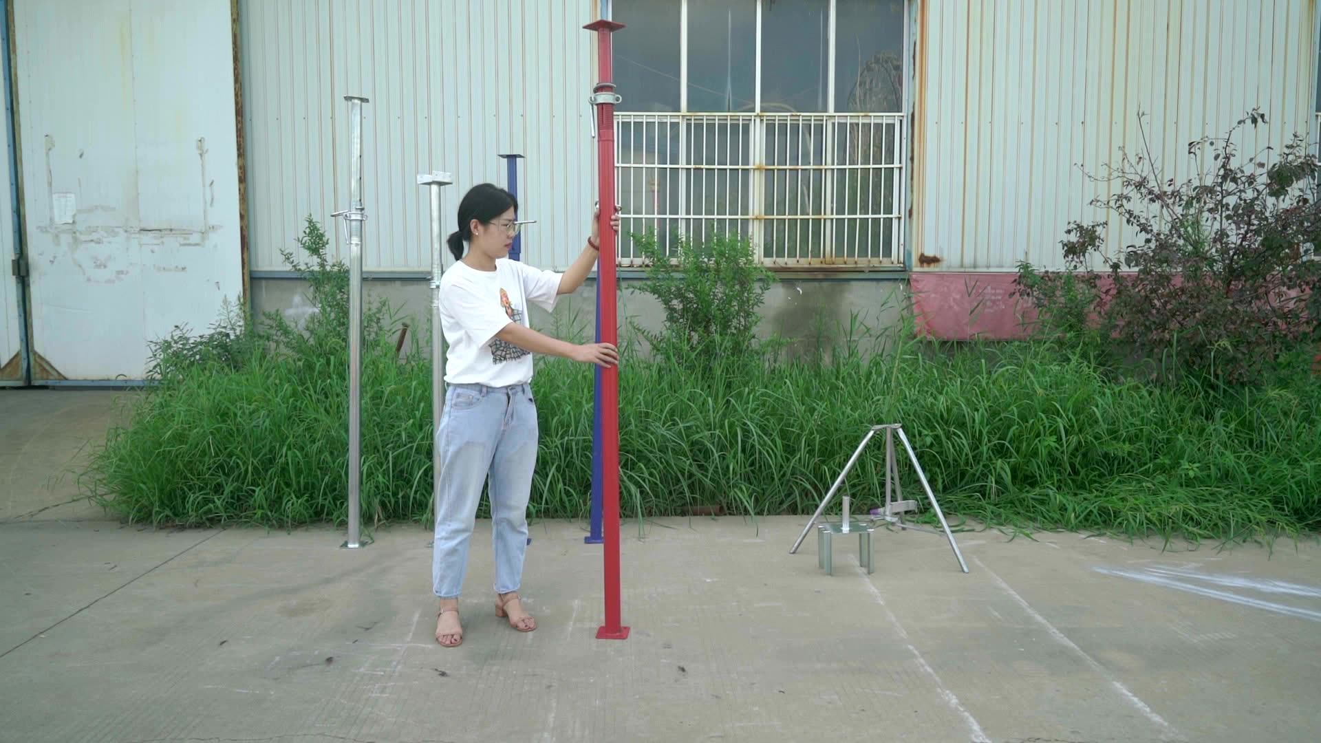 Scaffolding Adjustable Jack Construction Telescopic Shoring Light Duty