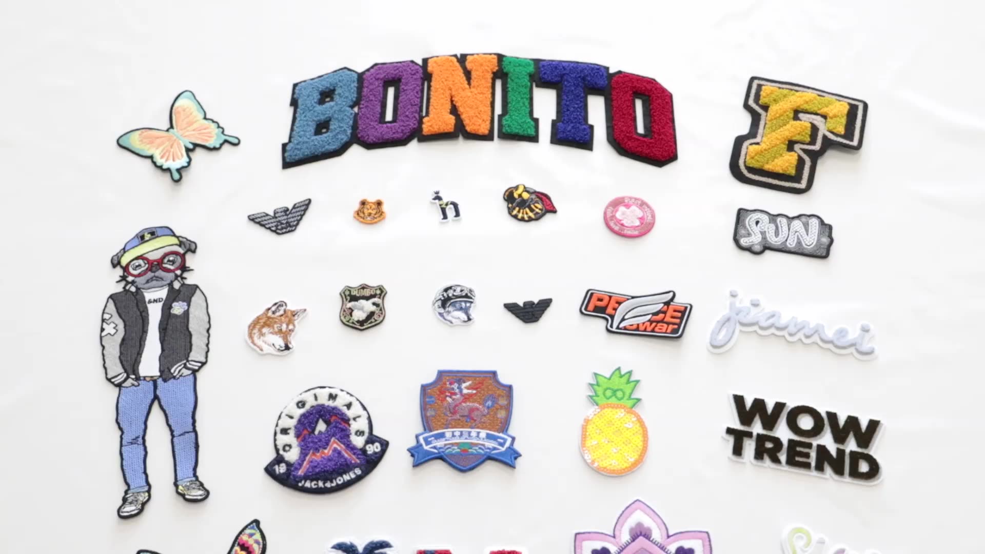 Custom Sewing Machine Made Chenille Patches Embroidered 3d Handmade Ecofriendly Buy Chenille