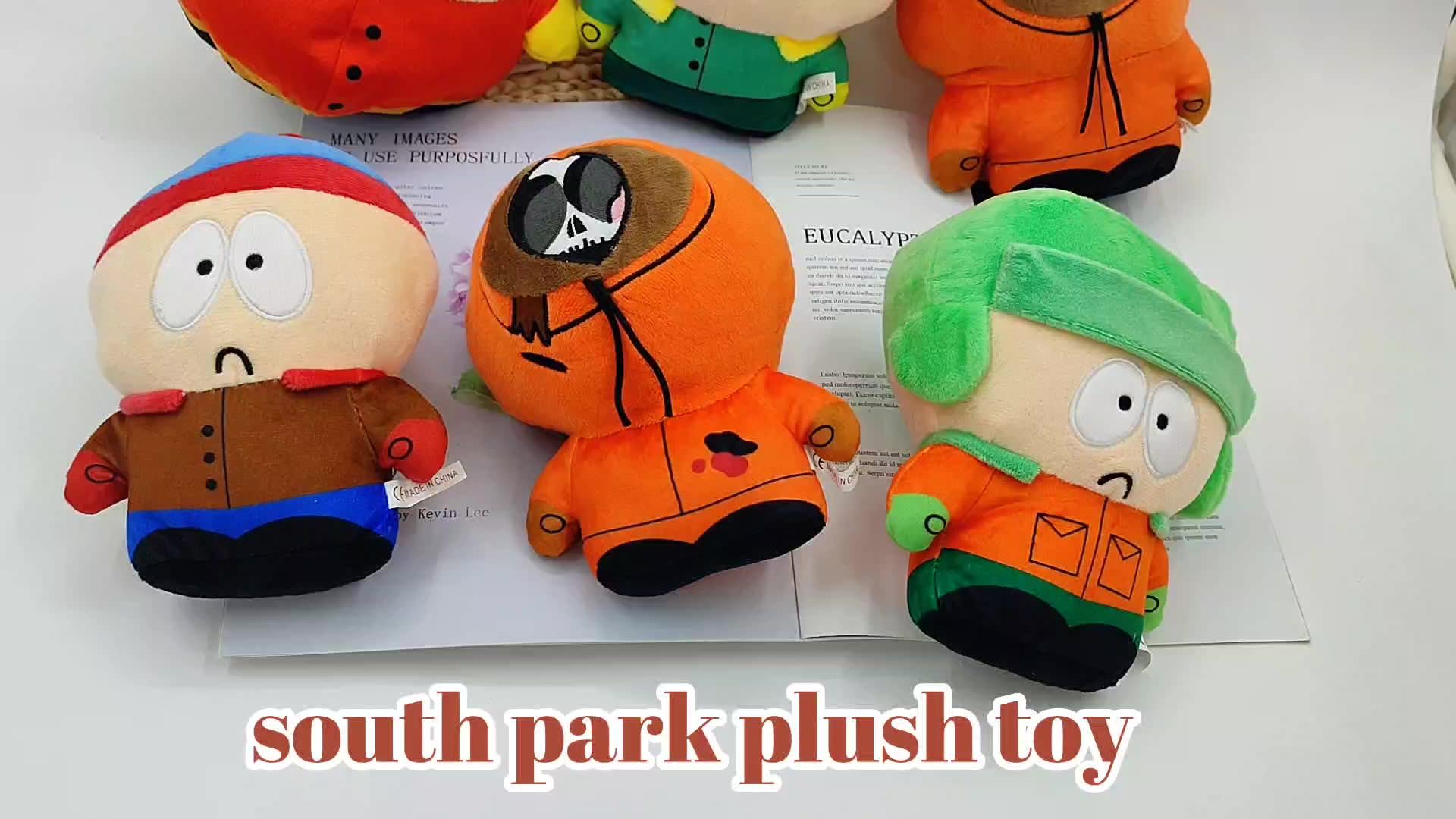 18cm Stan Marsh Kyle Broflovski Eric Cartman Kenny Mccormick Stuffed