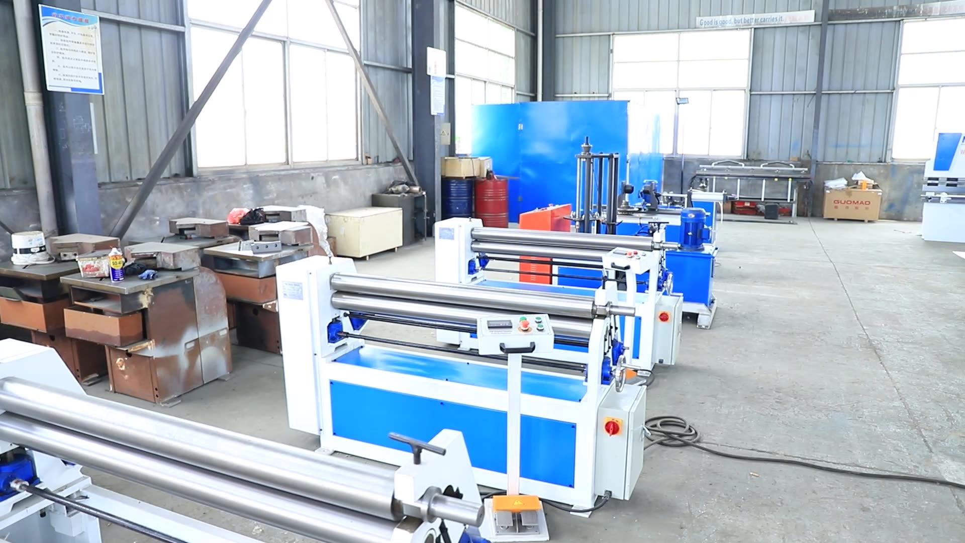 Metform Digital Sheet Metal Bending Rolls Electric Steel Plate Rolling