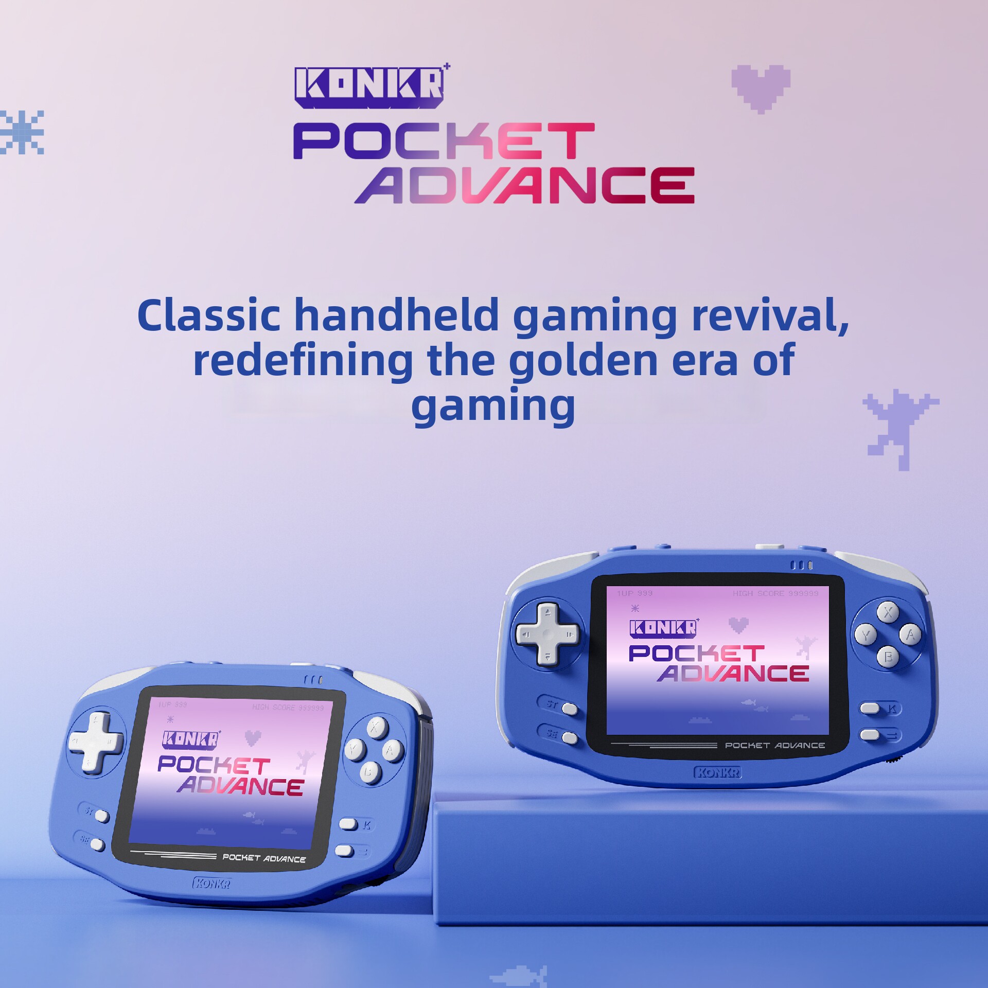 In-Stock Ayaneo Konkr Pocket Advance Retro Android Game Console Mini Handheld 3.5inch