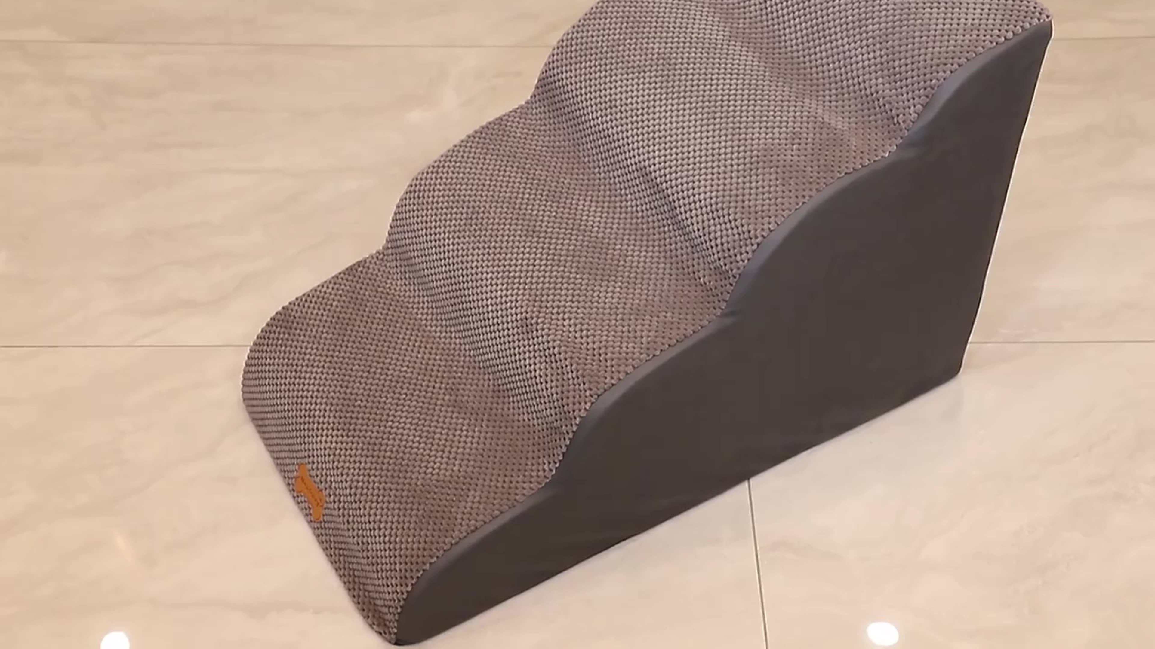 Durable High Density Pet Dog Stairs Bed With Foam 2/3/4 Steps Pet