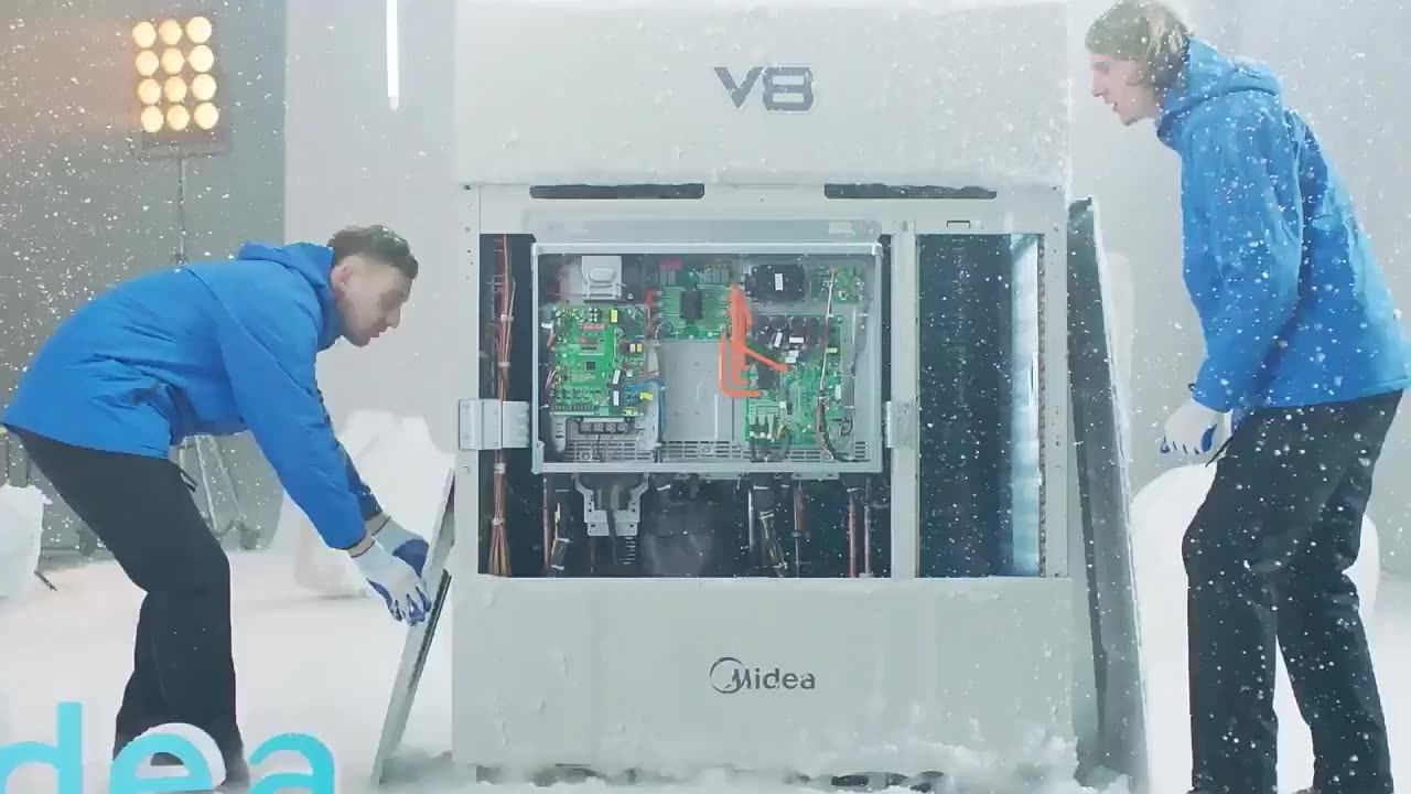 Midea Inverter Vrf V8 Zen Air 2.0 16hp Smart Aire Acondicionado Central Air Conditioning And