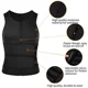 Cross-border Men's plus size Double Belt Vest Shaper Reinforced Sweat Rubber Tunic Sports Tunic Waist Tight