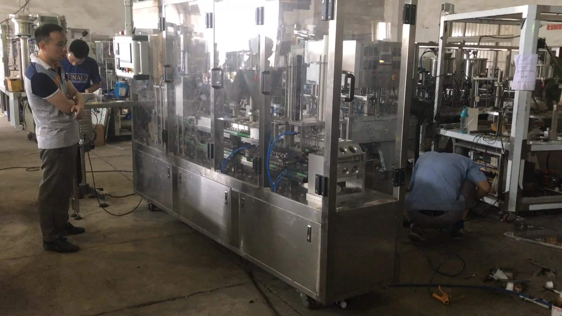 Automatic Nespresso Coffee Capsule Filling And Packing Machine Factory
