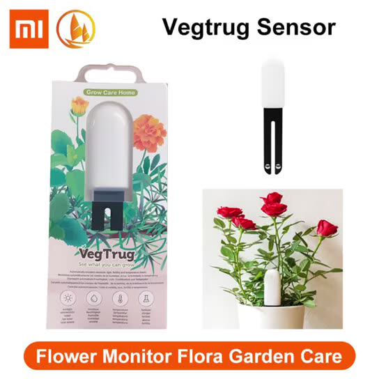Xiaomi Flora Monitor Digital Grass Flower Care Soil Water Light Smart Tester Sensor Garden
