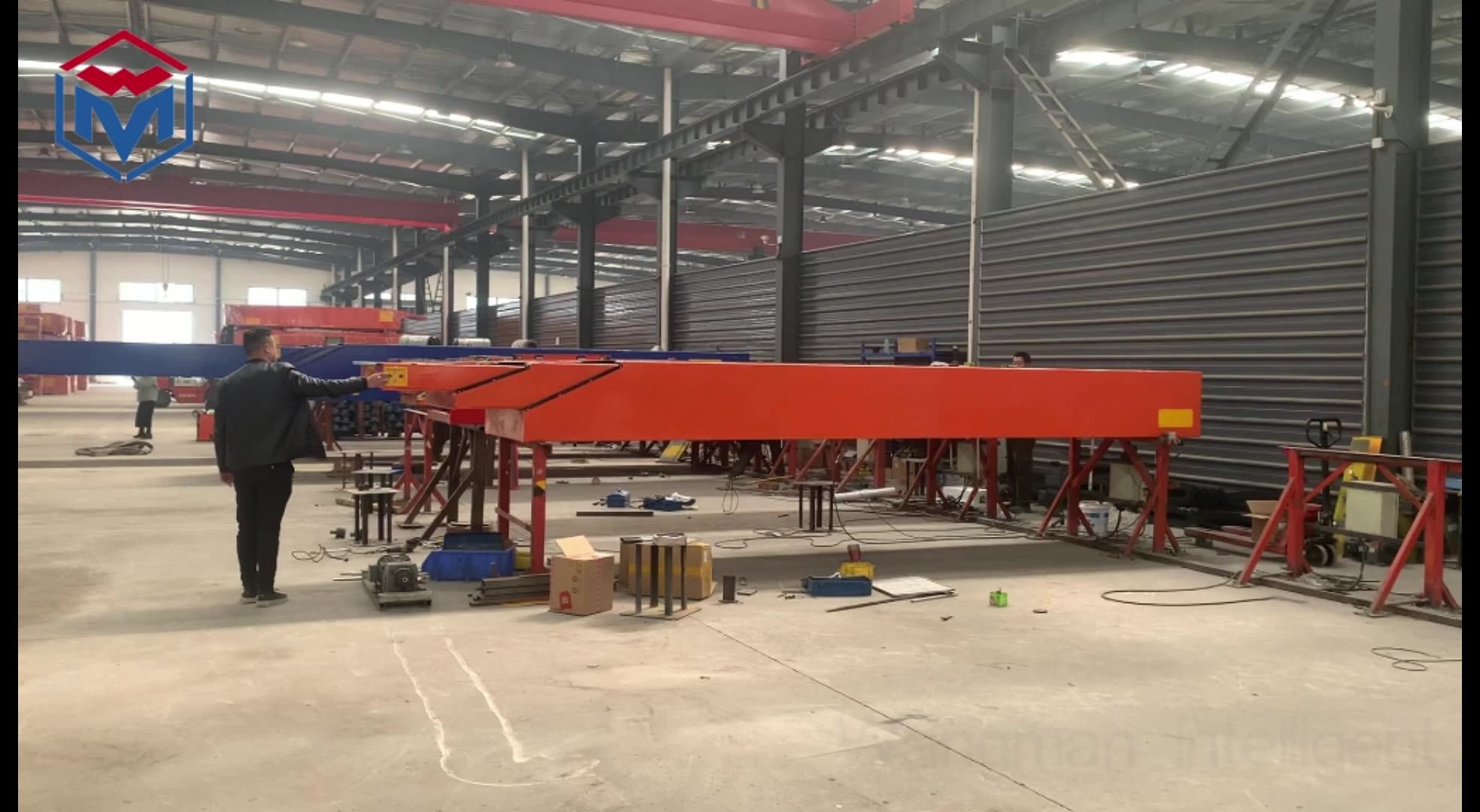 Wangman Intelligent Extensible Tbc Loading Unloading Truck Container