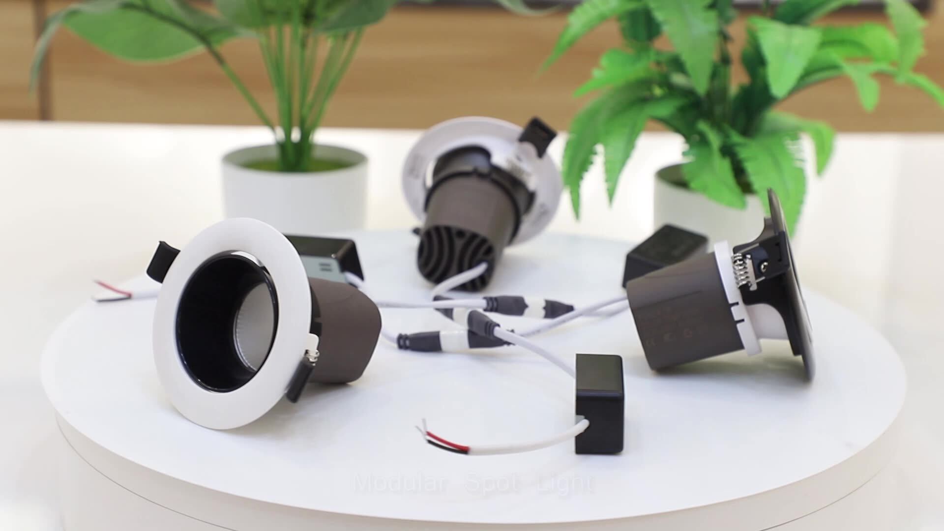 Mr16 Led Trim Aluminum Housing Retrofit Spot Light Fixture Downlight