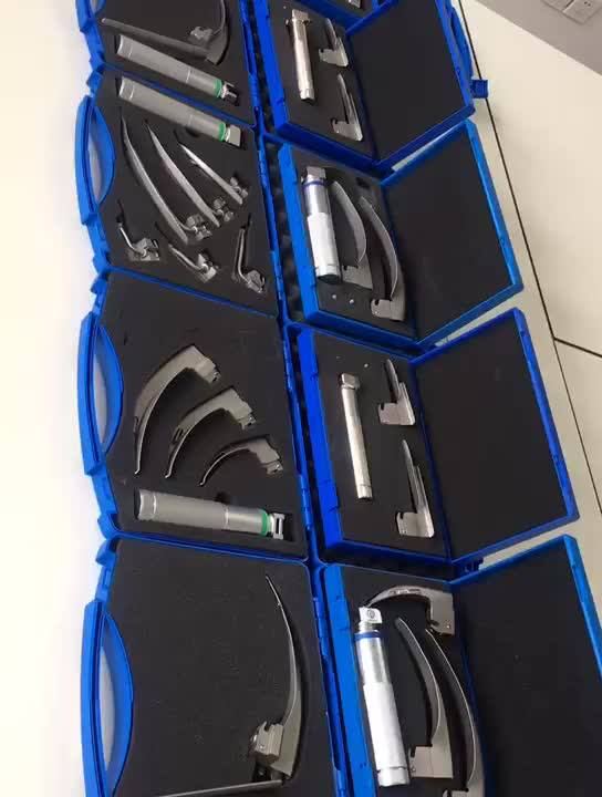 Adult And Pediatric Fiber Optic Flexible Laryngoscope Set