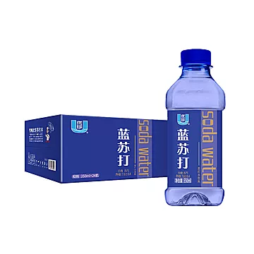 优珍蓝苏打水饮料350ml*24瓶