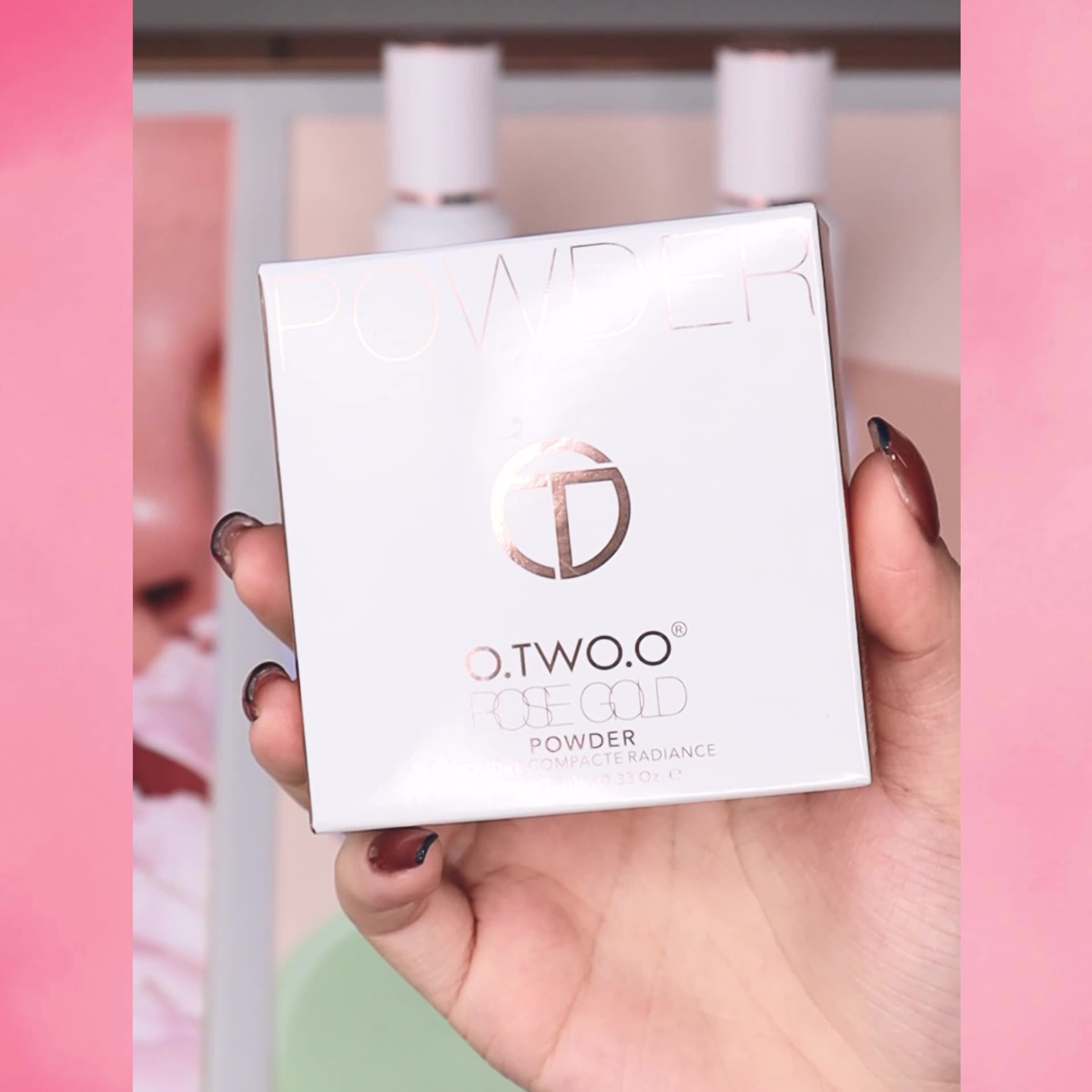 O.TWO.O Long Lasting Perfect Makeup Face Powder Foundation