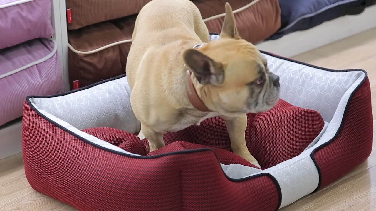 Home Goods Cozy Luxury Dog Bed Small Orthopedic Pet Cat Dry Bed Sofa