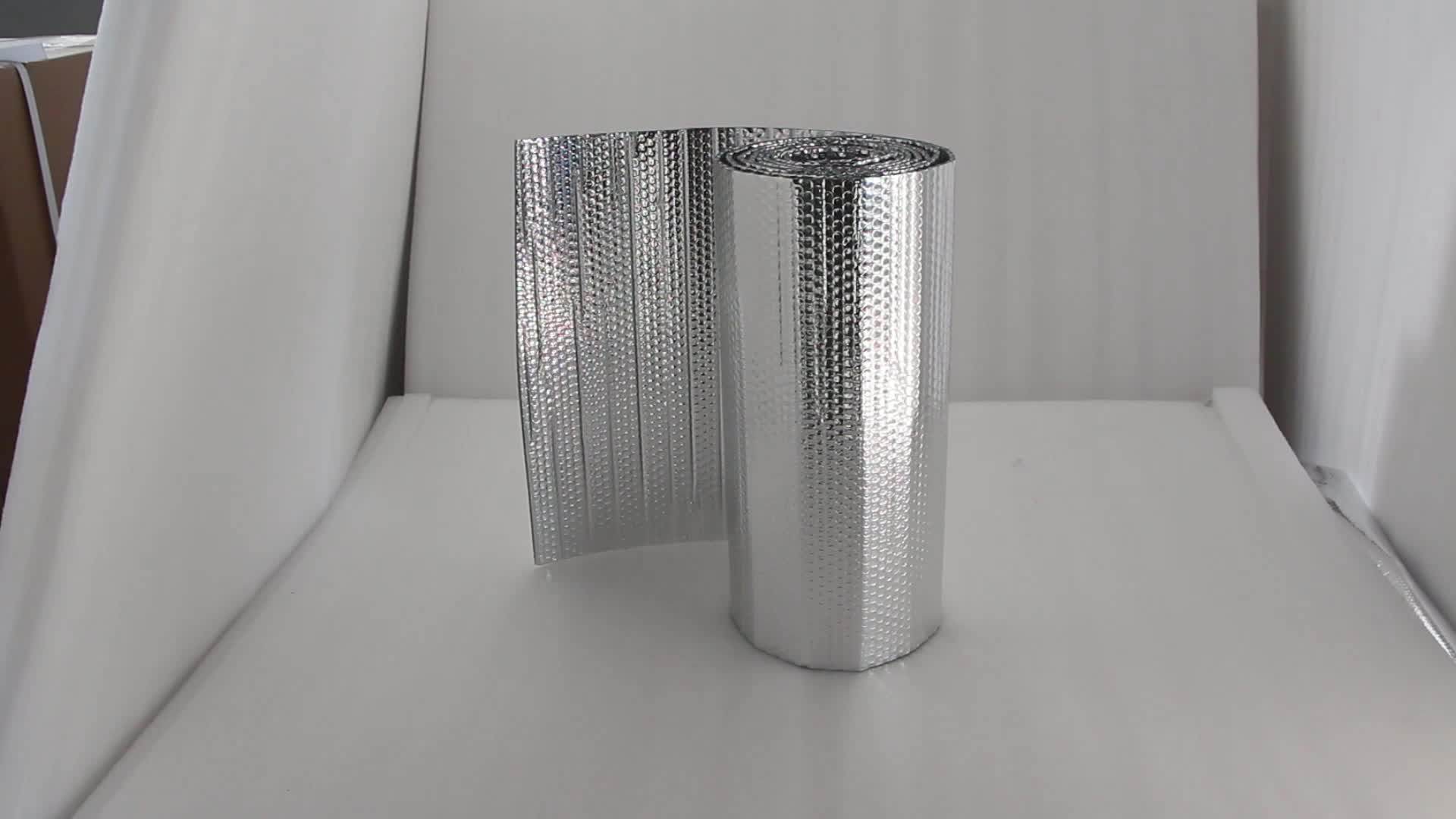 Thermal Paper Roll Aluminum Foil Air Bubble Attic Foil Insulation Radiant Barrier Buy Bubble