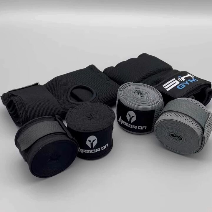 Custom Made Breathable Elastic Handguard Boxing Bandage Hand Wraps