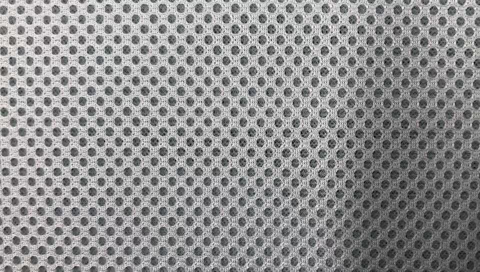 3d Thick Mesh Breathable Hats Material Foam Fabric Polyester Lining Cap 75d Sandwich Air Mesh