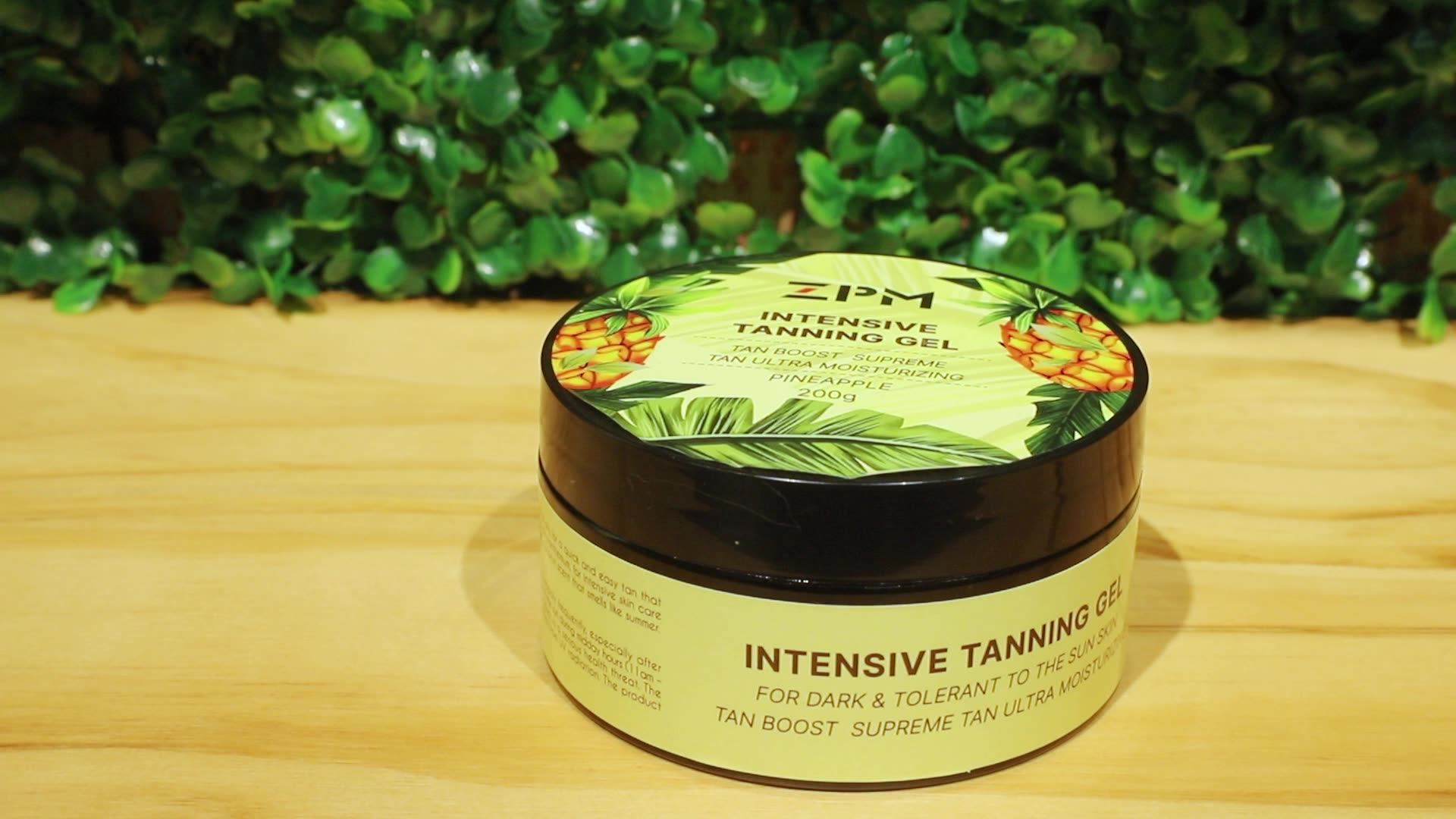 Oem Odm Private Label Sunbed Friendly Tanning Accelerate Tanning Gel