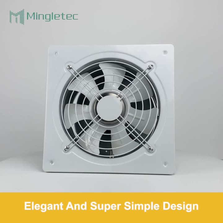 Wall mounted kitchen fans