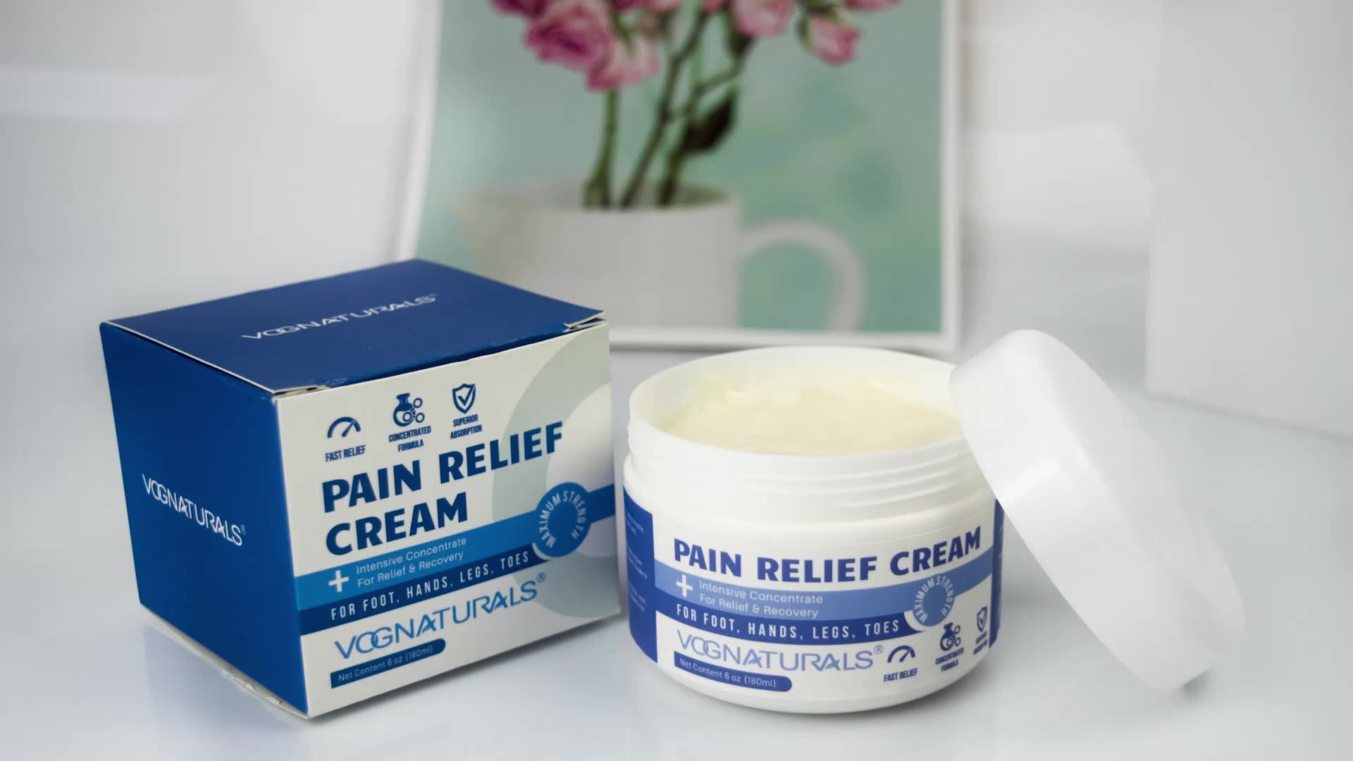 Private Label Natural Pain Relief Cream For Inflammation,Turmeric