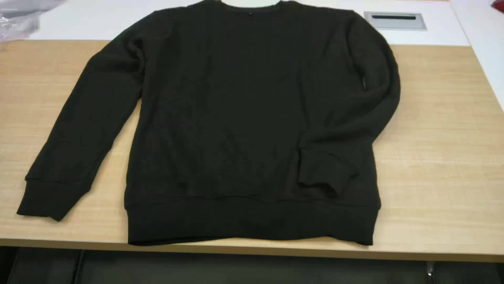 Custom Crewneck Men Long Sleeve No Hood Oversized Pullover Sublimation