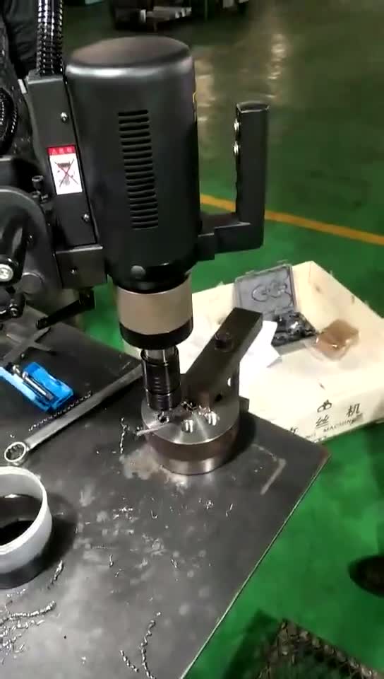 Die Steel Cnc Pipe Threading Drilling Machine Nut Tapping Machine Buy