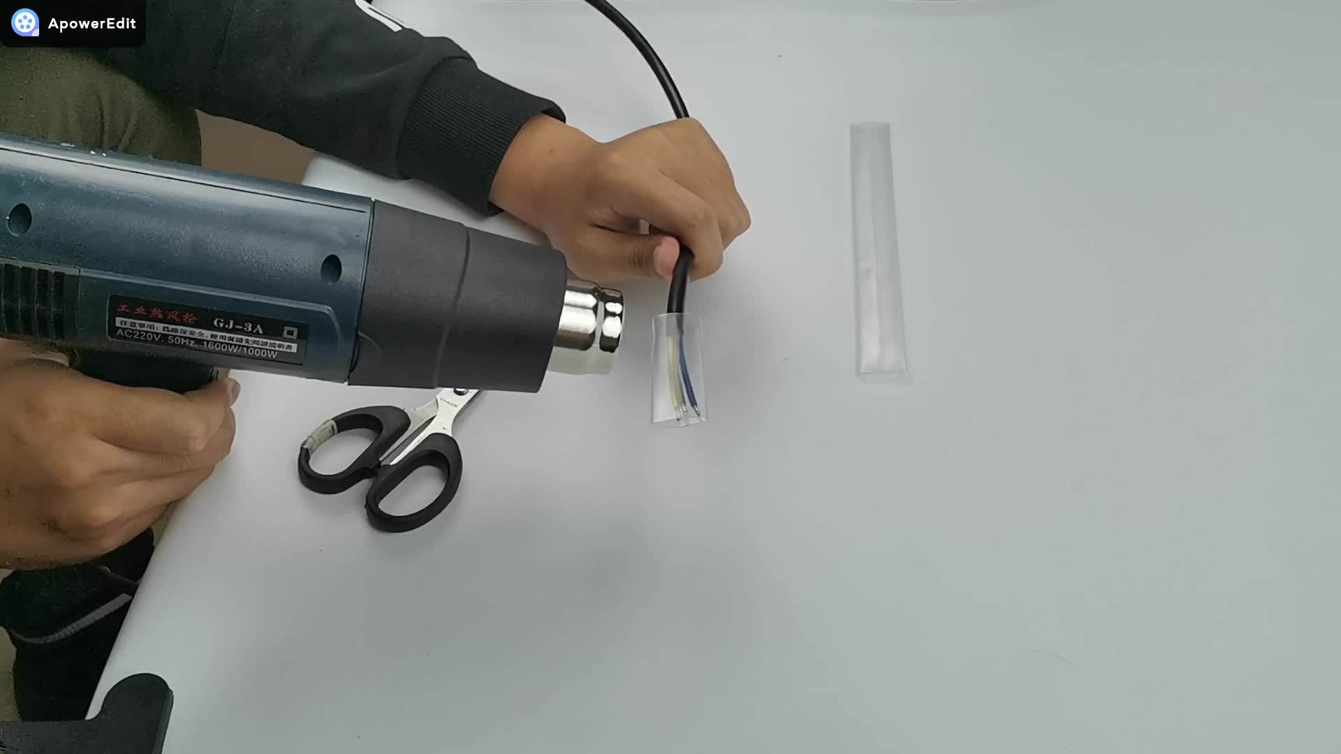 Protective Flame Retardant Shrink Tubing Ptfe Wrap Single Car Heat