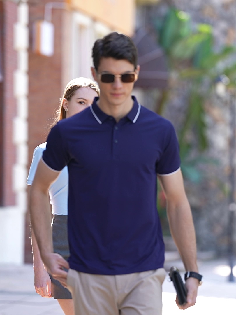 夏天穿不皱的冰丝Polo衫定制有多爽？办公室同事追着问链接！