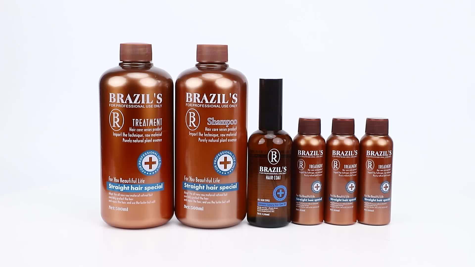 Wholesale Private Label Brazil's Keratin Hair Deep Shampoo Conditioner