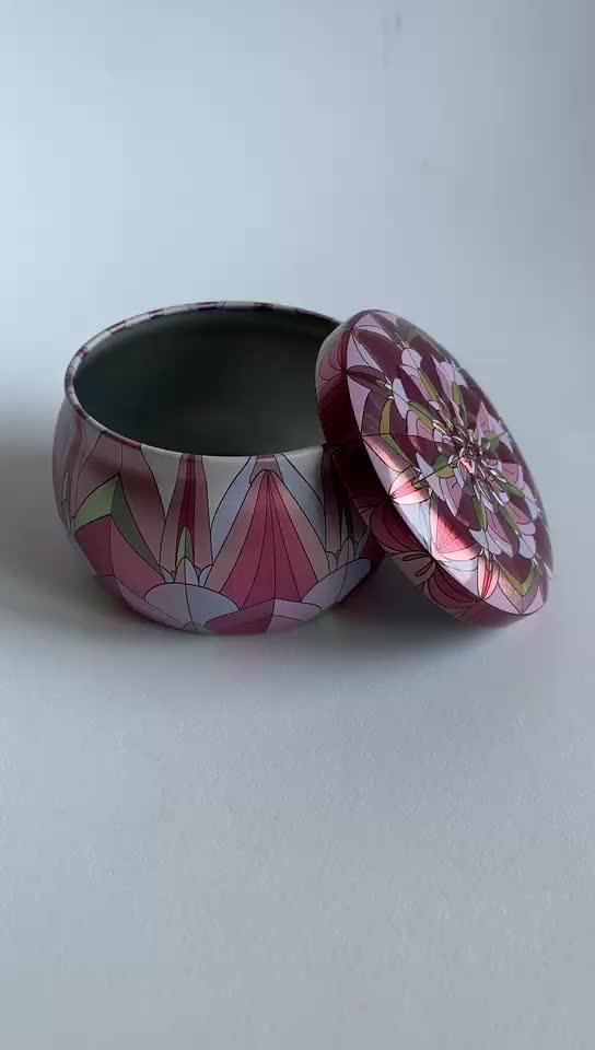 Wholesale Custom Printed Metal Candle Tin Buy Metal Tins For Candles