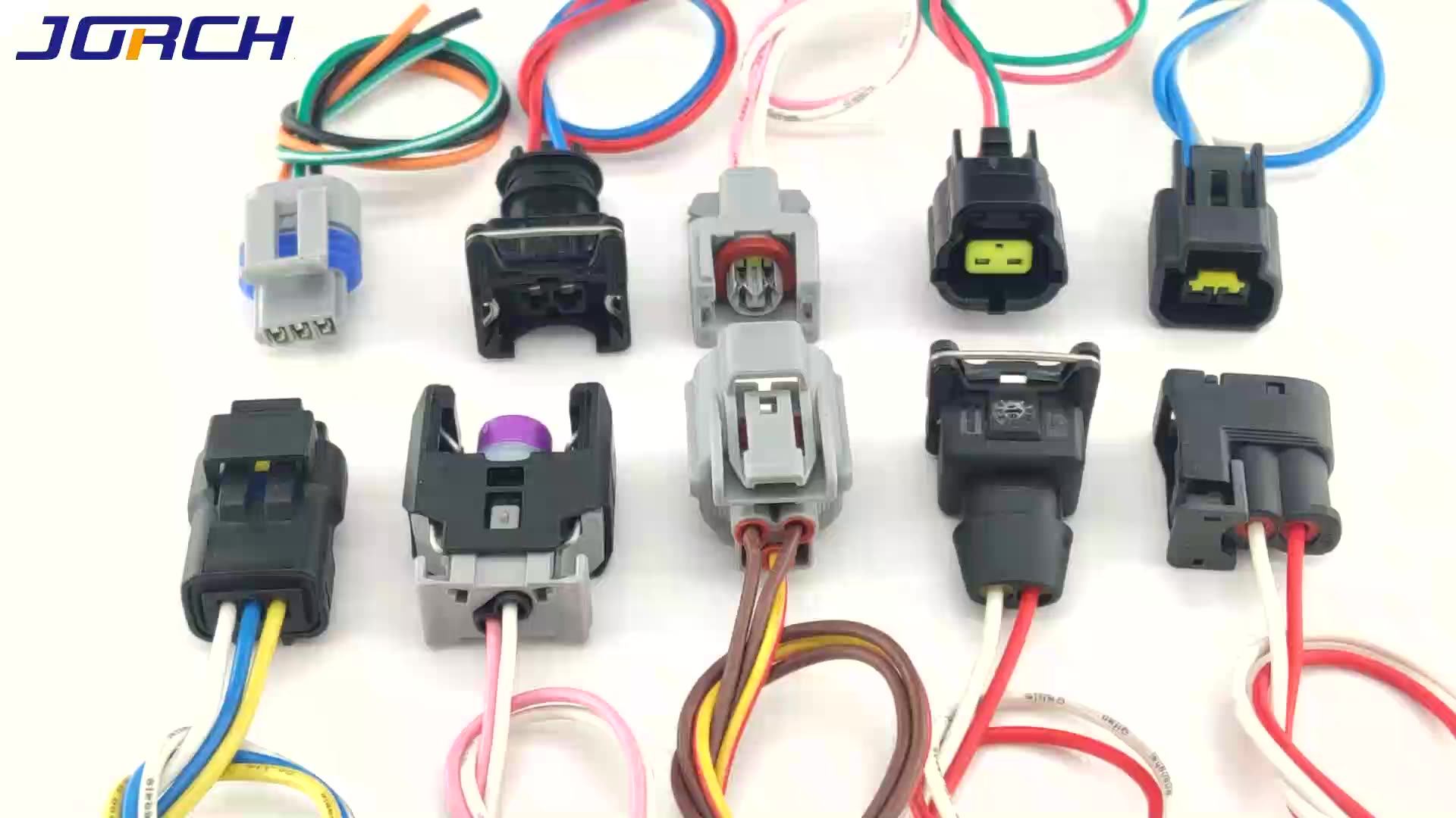 60980137 Auto Wire Harness Connector Custommade Waterproof 2 Pin