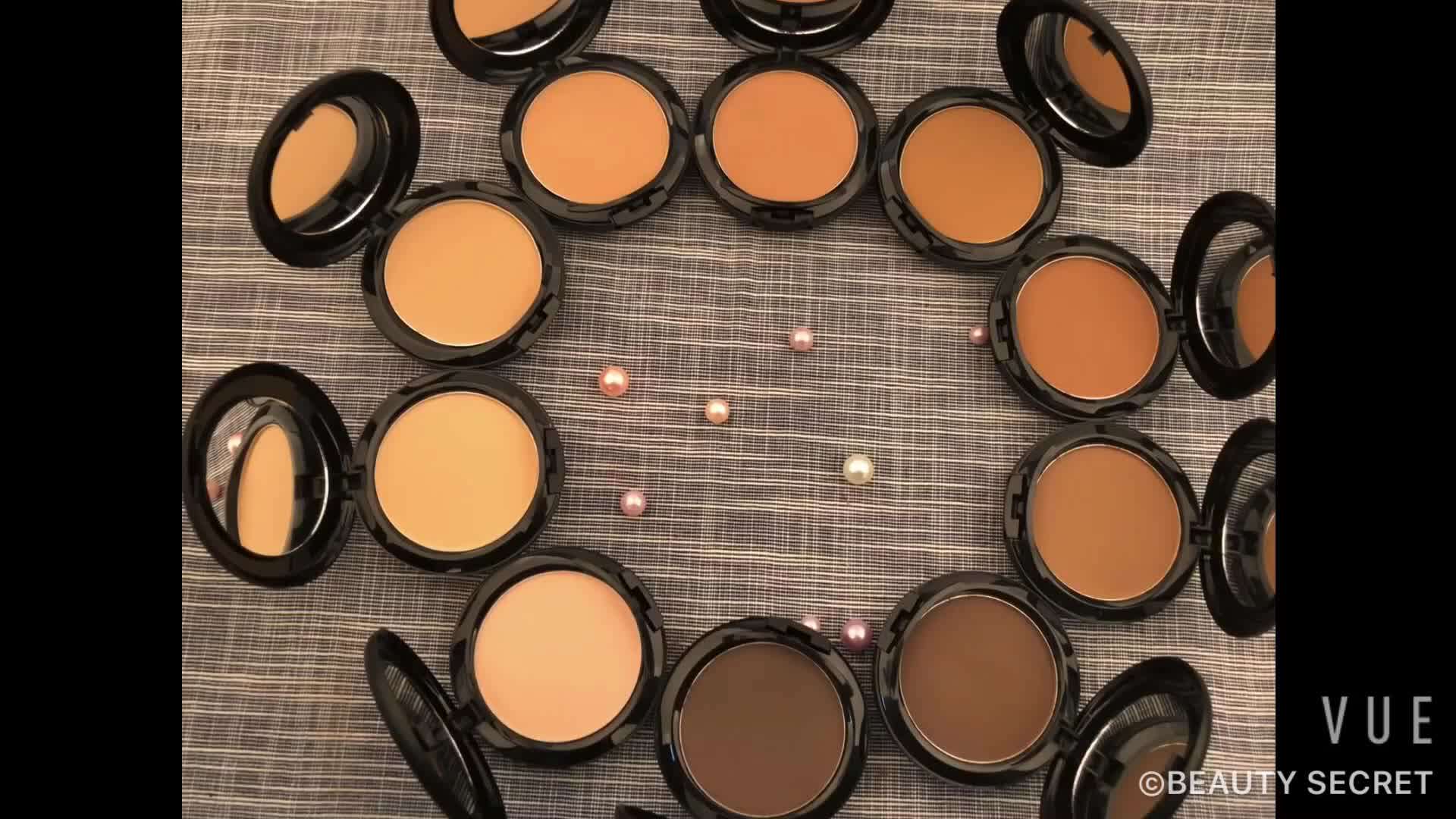 Mineral Powder Face Pressed Powder Makeup Foundation For Black Skin