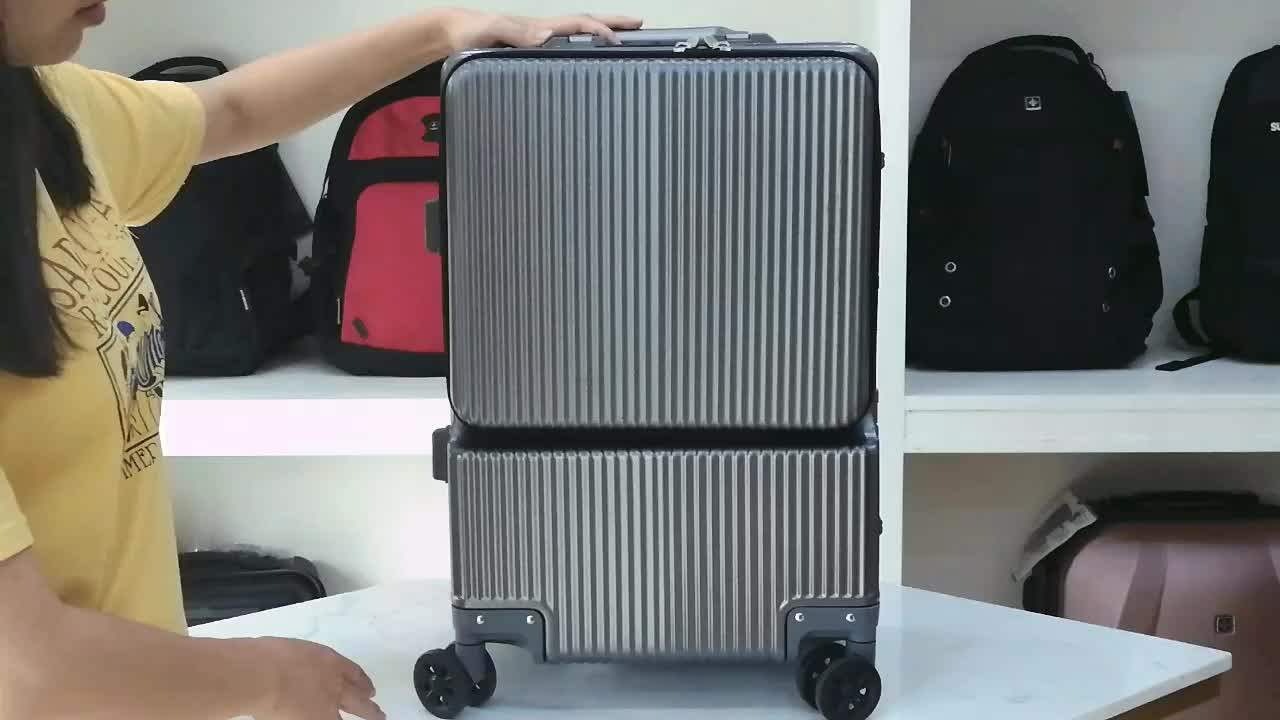 Best Selling Custom Germany Bayer Pc Aluminum Trolley Case Suitcase