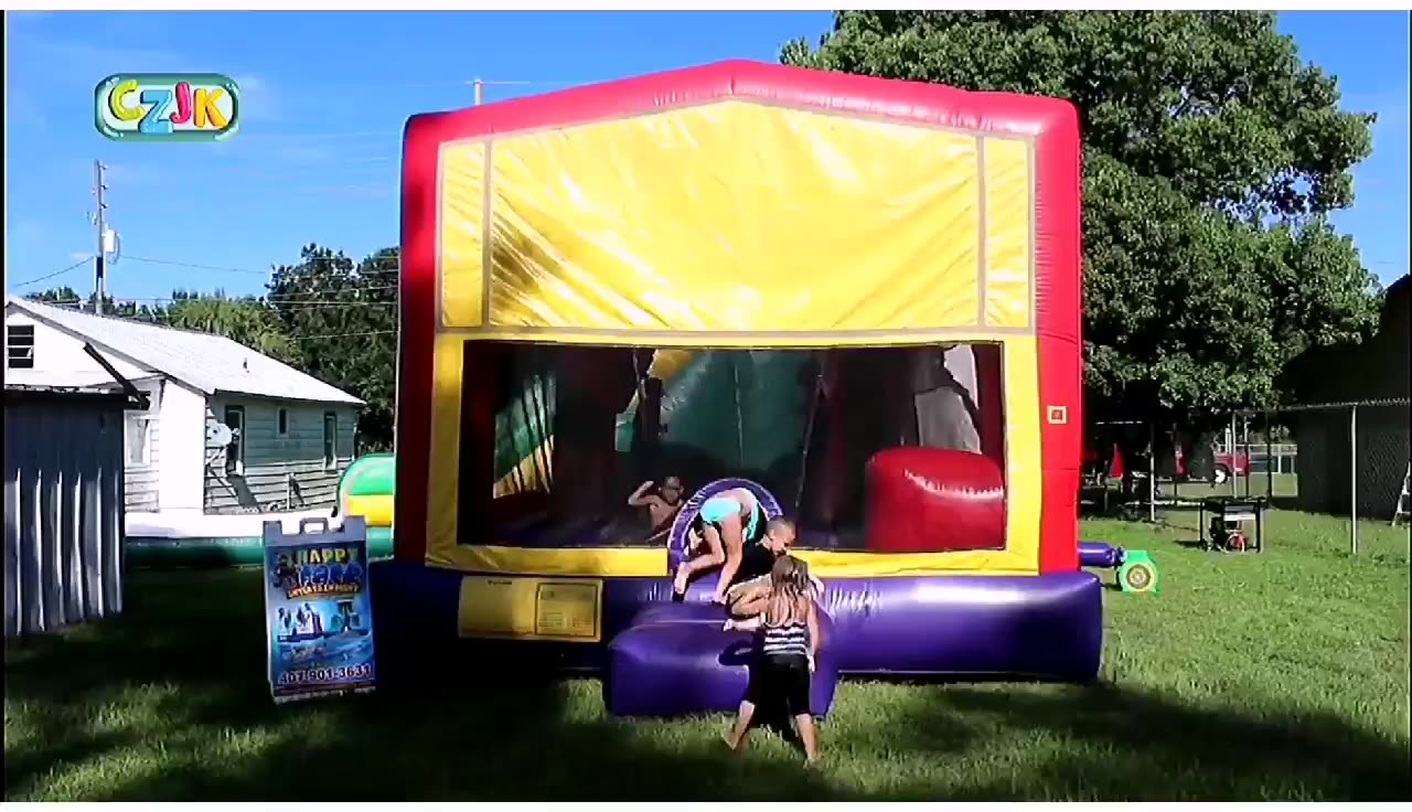 13x13 Ft Small Wholesale Commercial Banner Bouncer Inflatable Bounce