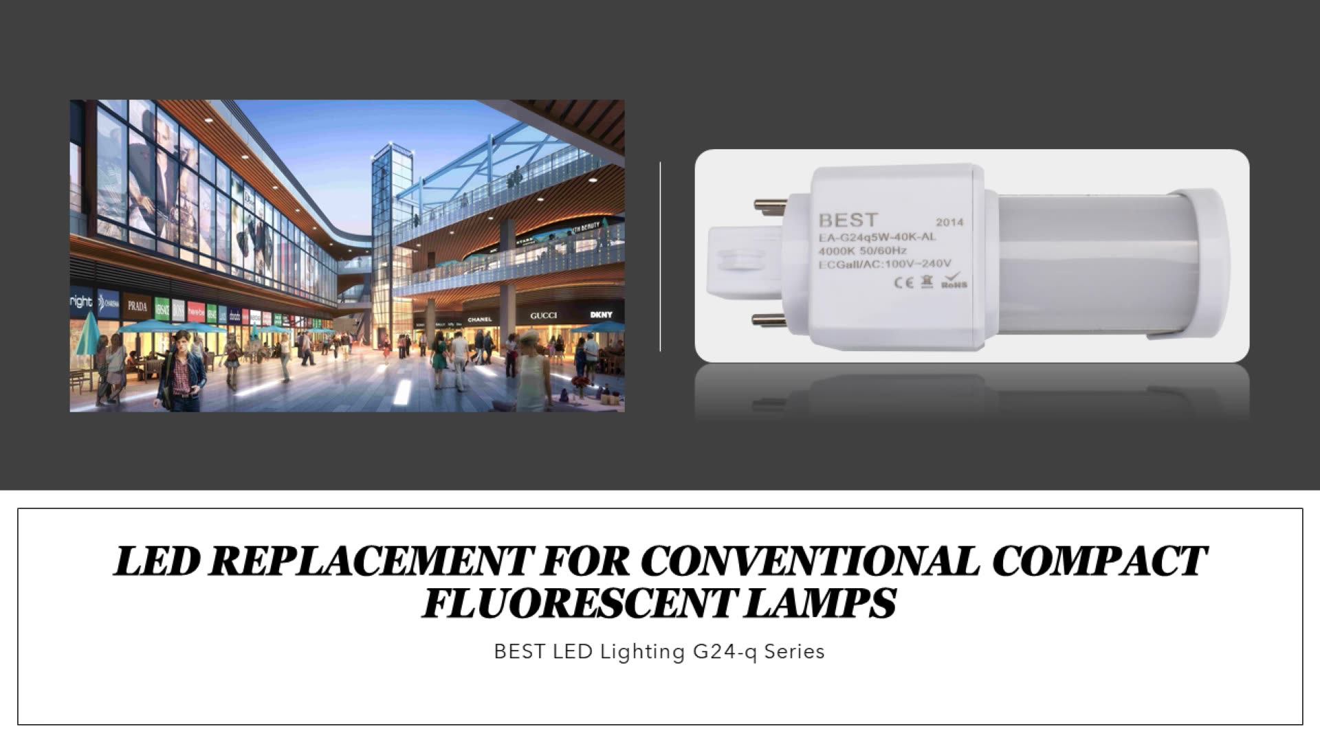 G24 Q Led Lampe Pour Remplacer G24q1,G24q2,G24q3 Pl; G24 Pl Plug And Play Buy Electronic