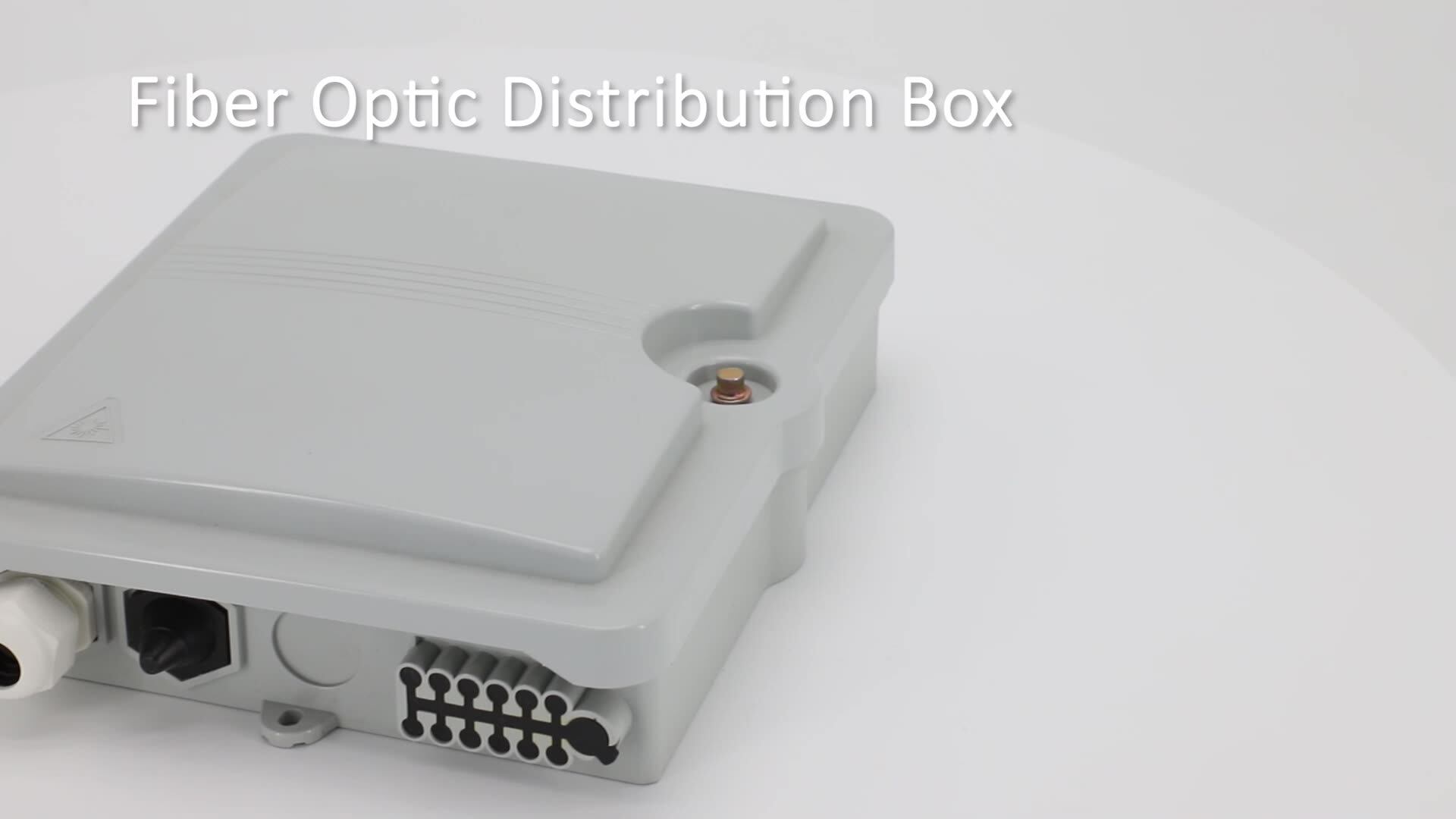 Outdoor 4 Cores Fiber Optic Terminal Equipment Waterproof Mini Ftth