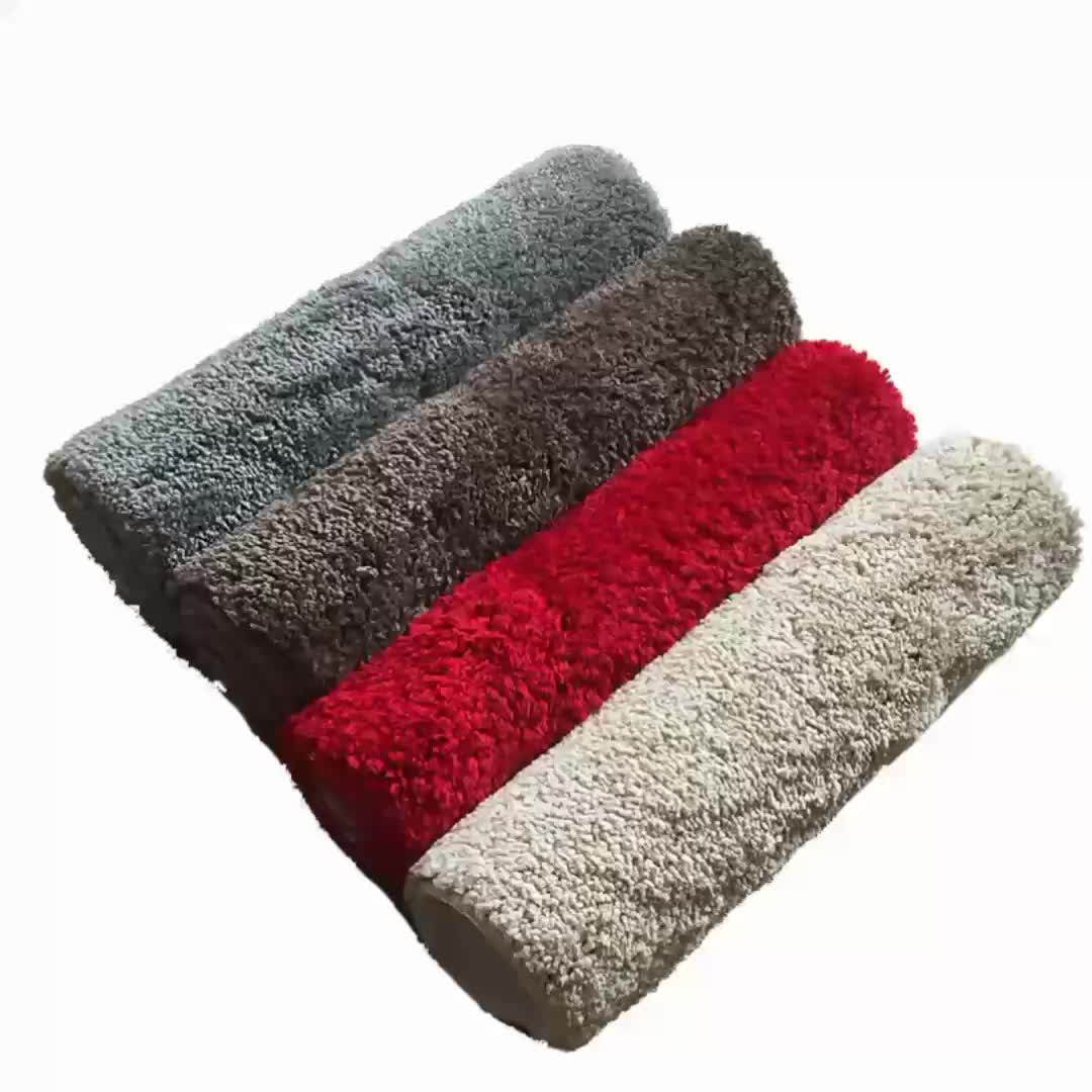 Factory Price 100 Disposable Microfiber Polyester Disposable Bath Mats