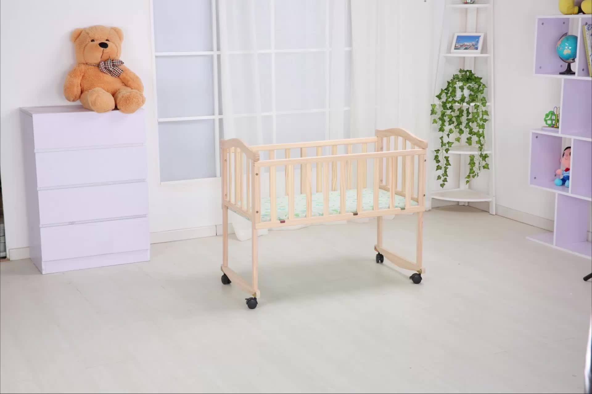 Simple Design Style Baby Bed Cradle Swing /hospital Baby