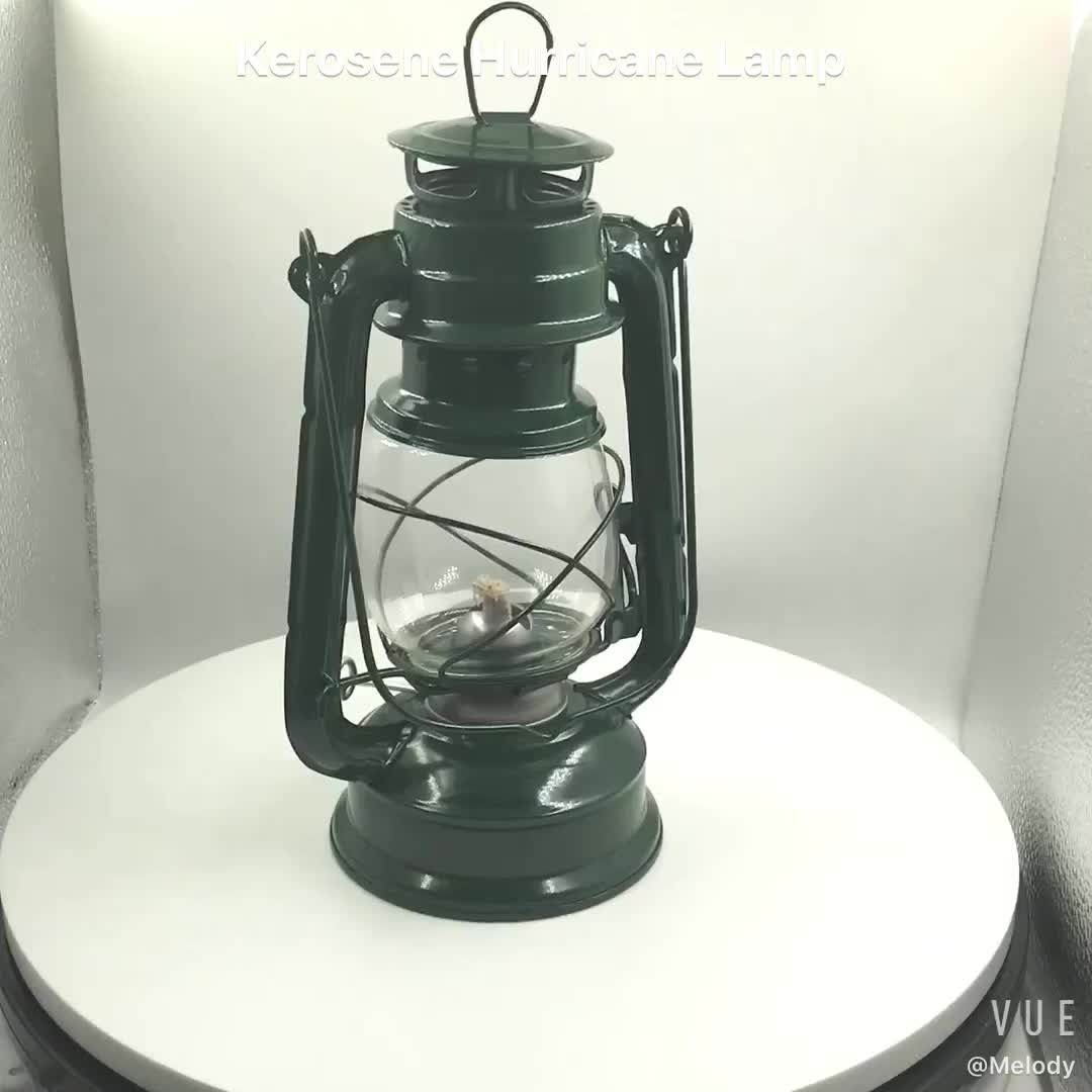 Hot Selling Antique Metal Hurricane Lantern Hanging Oil Lamp Vintage
