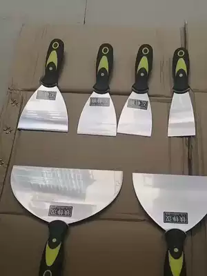 Tiezheng Han Stainless Steel putty scraper Soil Knife cleaning blade putty scraper thickening type ash knife trowel