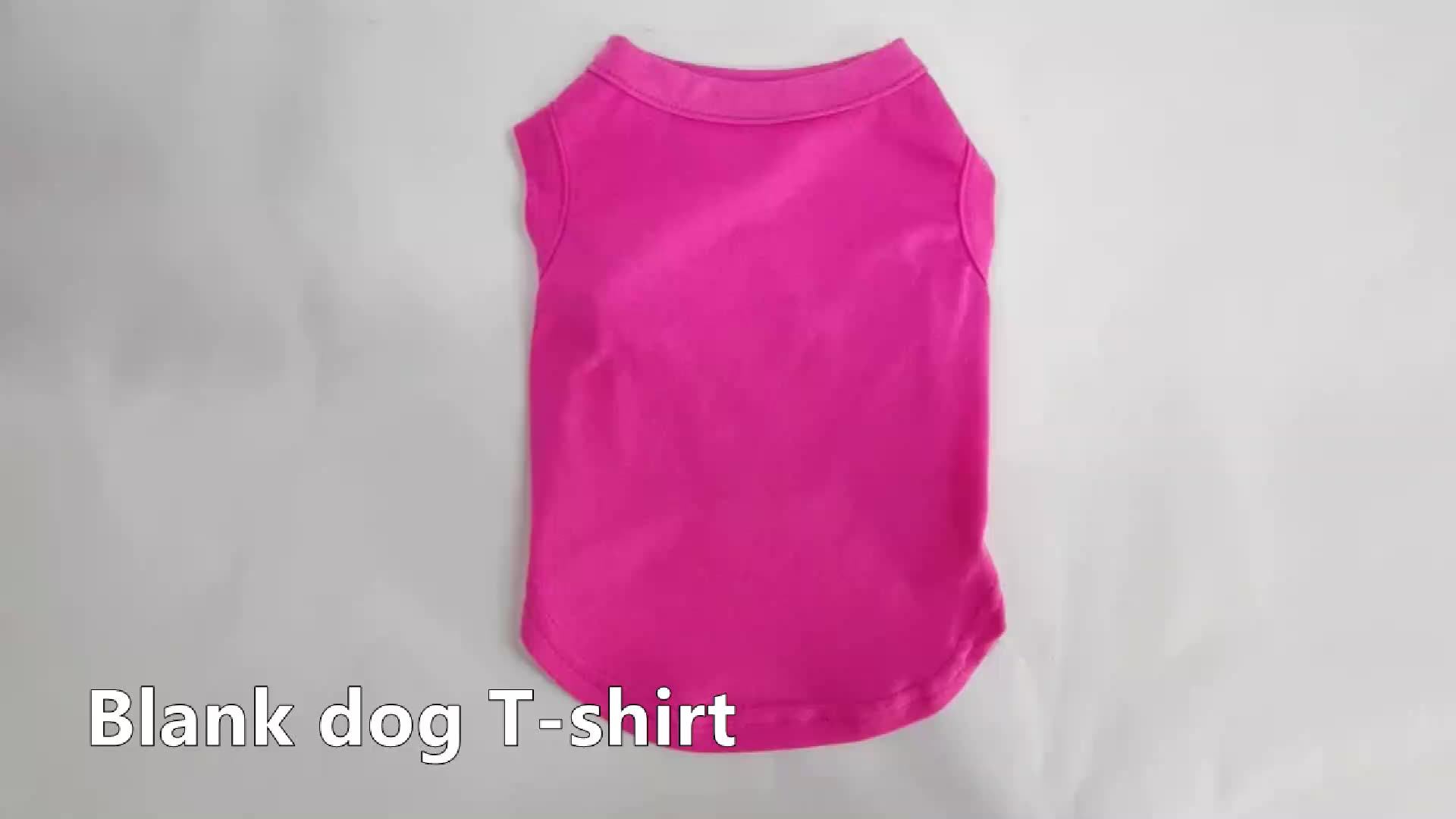 Wholesale Plain Pet Summer Clothes Dog Cat Tank Top T Shirt Buy Dog T