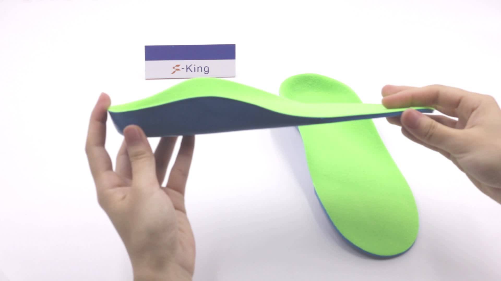 Hot Sale High Arch Support Kids Orthopedic Insoles Children Insoles For