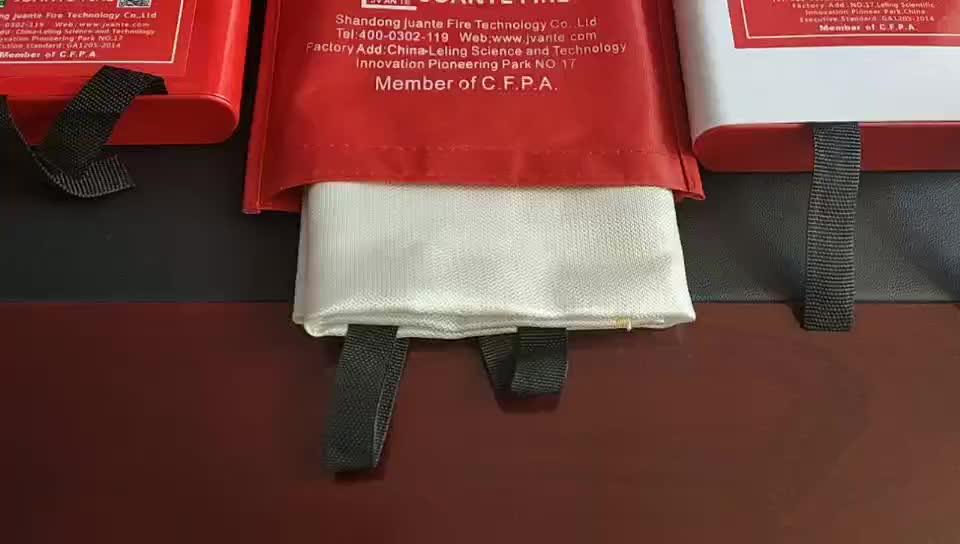Ce En1896 Approve High Quality Fiberglass Fire Blanket With Factory