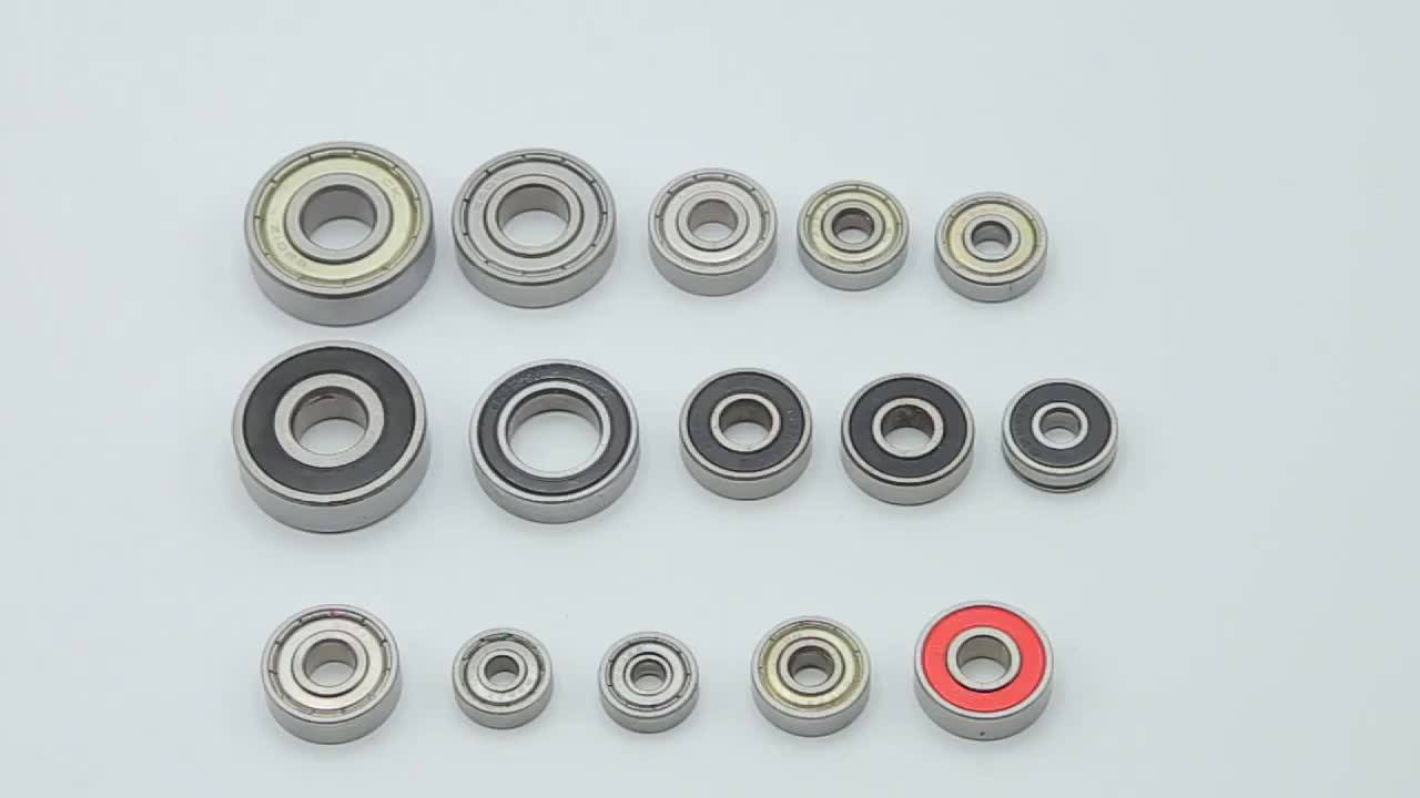 High Quality 6082rs Bearing Supply 8 Sealed Skateboard Bearing Red