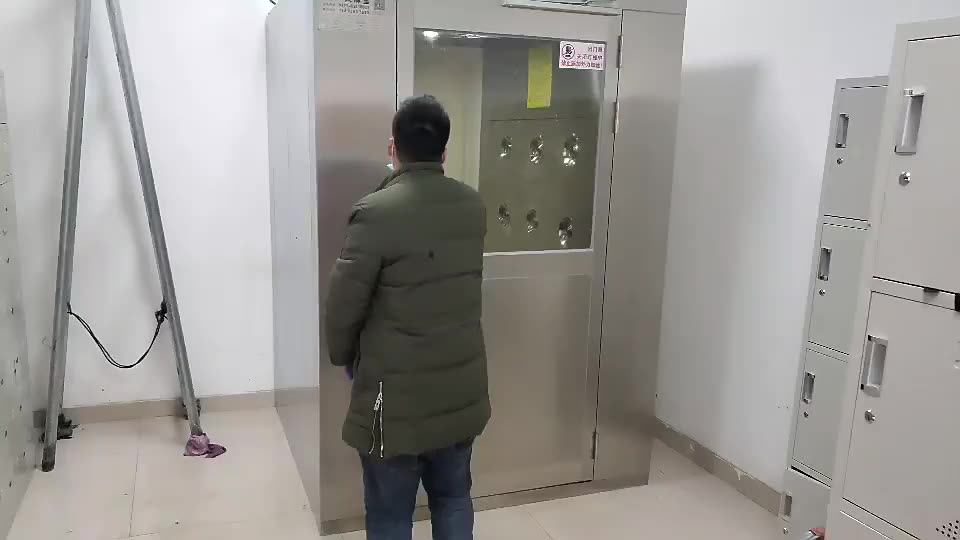 Stainless Steel Air Shower Chamber Air Cleaning Equipment Customized