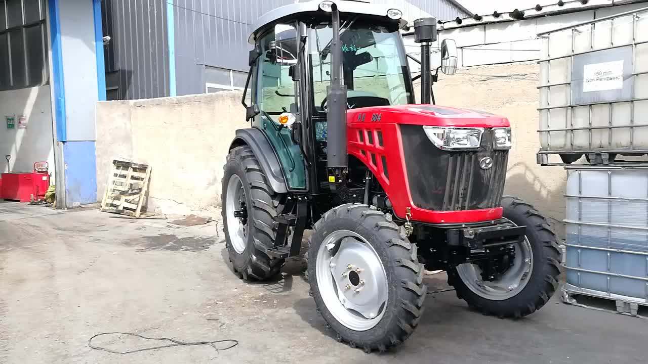 Farm Tractor Parts Hb804 Farm Equipment Tractor Huabo 80 Hp Farm