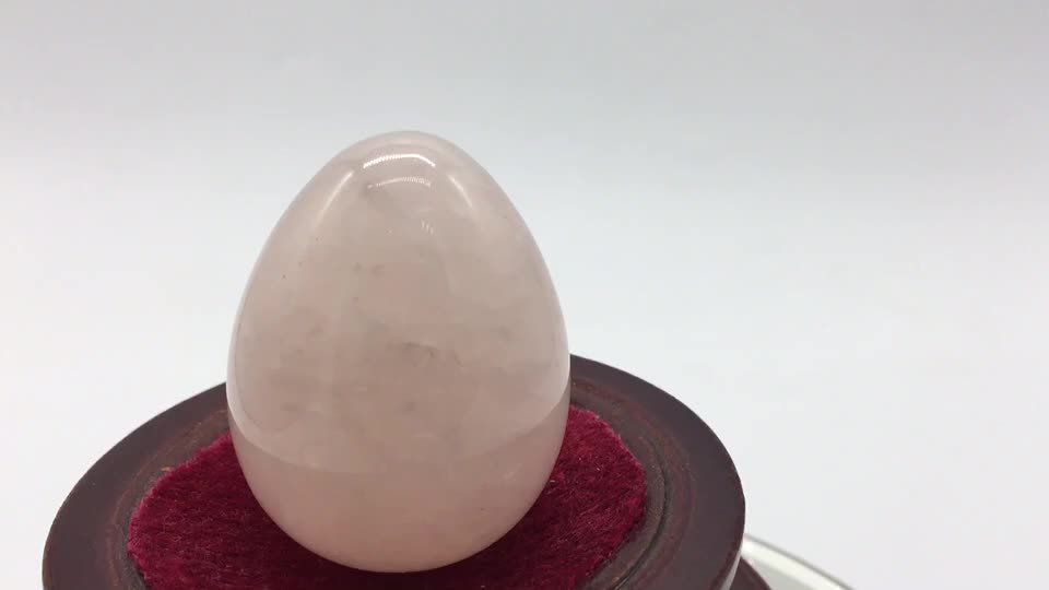 Natural Rose Quartz Yoni Eggs Crystal Vaginal Eggs Wholesale Jade Yoni