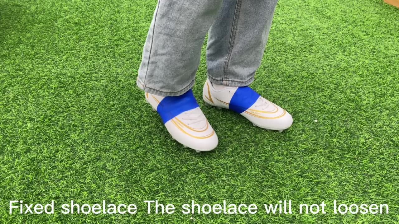 Custom Logo Football Soccer Training Accessories Shoelaces Cleat Shoe
