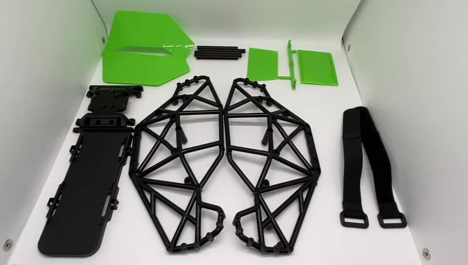 Nylon Rock Buggy Roll Cage Frame Body Shell Chassis For 1/10 Axial Scx10 90046 Rc Rock Crawler