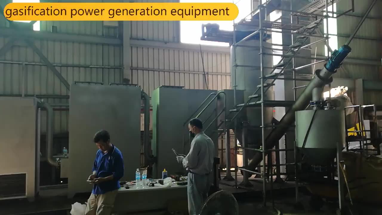 100kw Biomass Gasifier Generator For Sale Wood Syngas Generator Stove