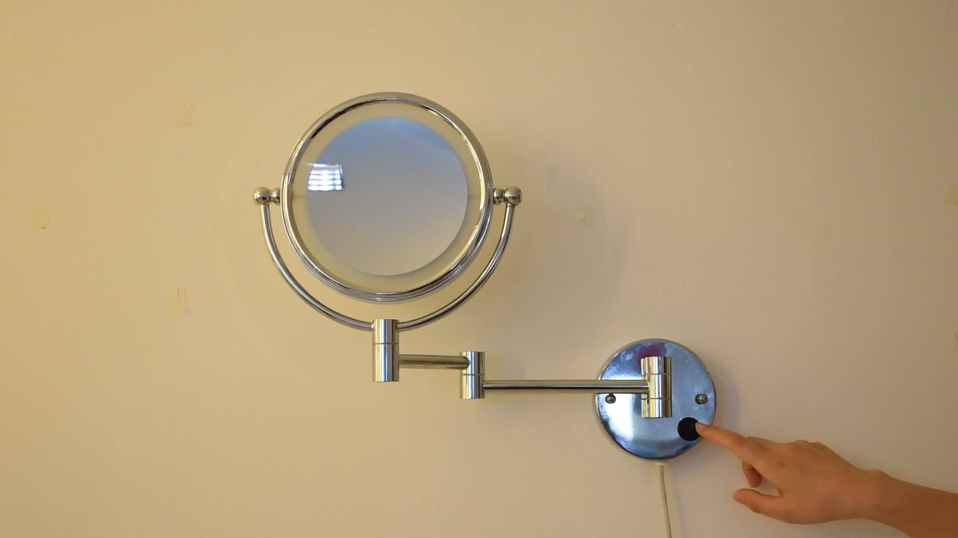 Hot Selling Professional Wall Mounted Makeup Mirror With Lights Target