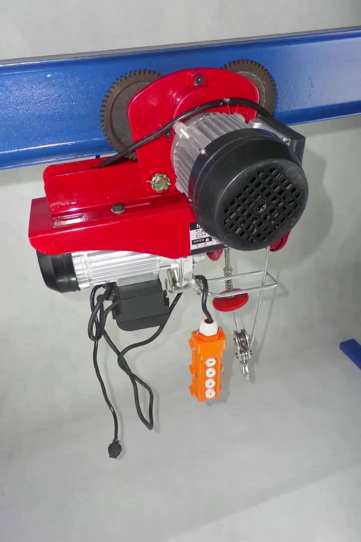 440lbs Mini Chain Electric Rope Hoist Motor With 1100lbs Electric
